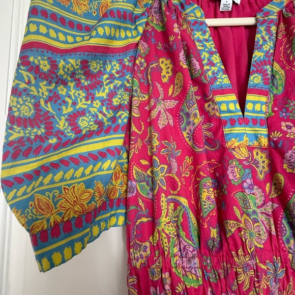 Floral Pink Maxi Dress - Picture 3 of 6